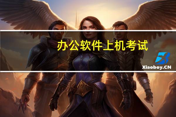 办公软件上机考试
