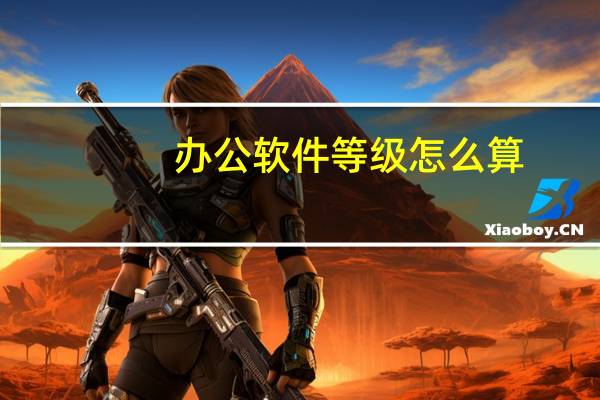 办公软件等级怎么算