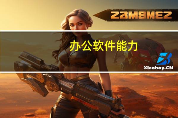 办公软件能力