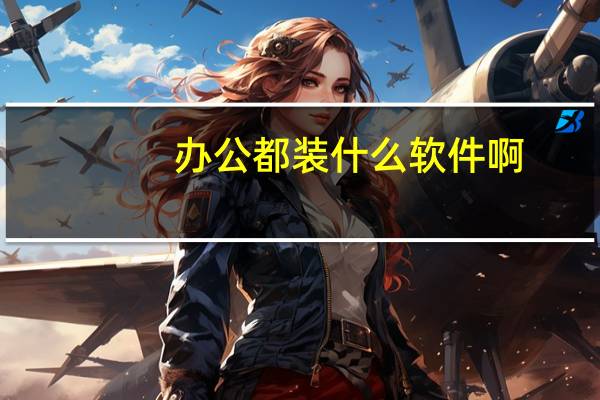 办公都装什么软件啊