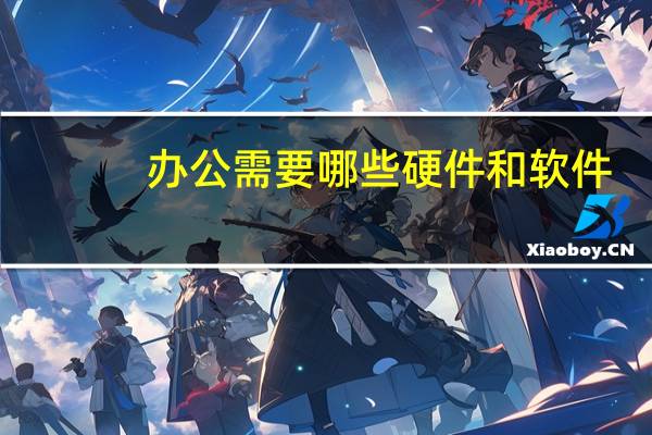 办公需要哪些硬件和软件