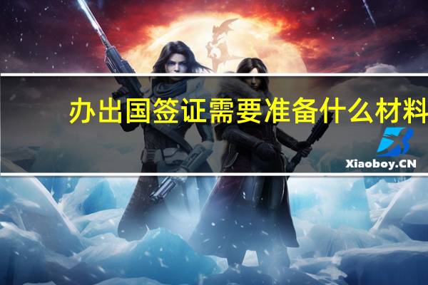 办出国签证需要准备什么材料