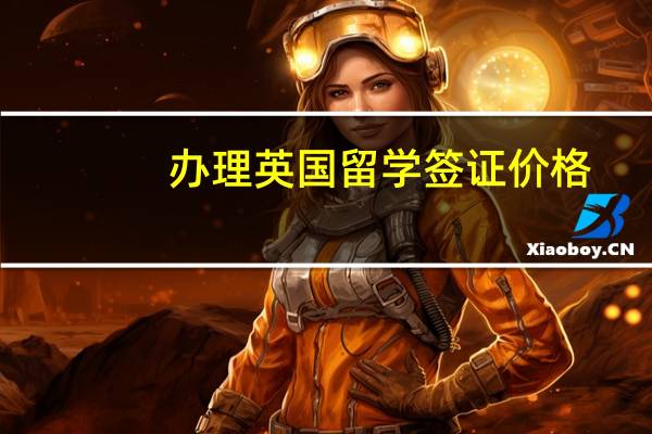 办理英国留学签证价格(英国留学签证多少钱)