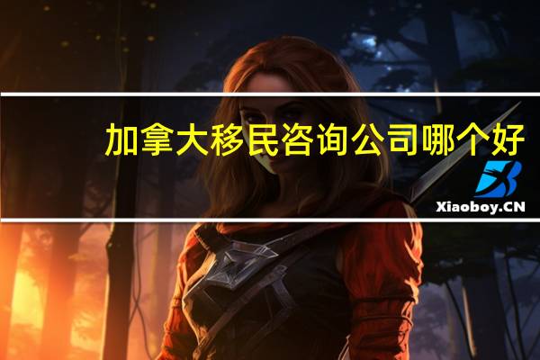 加拿大移民咨询公司哪个好