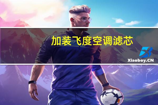 加装飞度空调滤芯