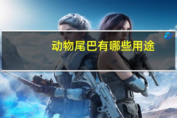 动物尾巴有哪些用途