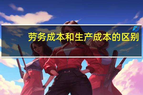 劳务成本和生产成本的区别