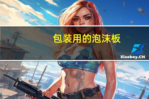 包装用的泡沫板