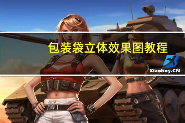 包装袋立体效果图教程