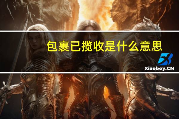 包裹已揽收是什么意思