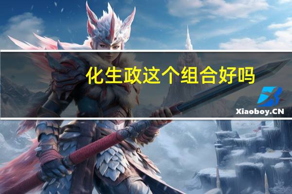 化生政这个组合好吗