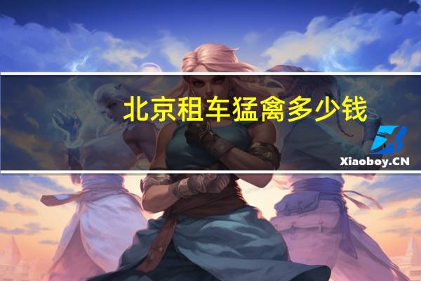 北京租车猛禽多少钱