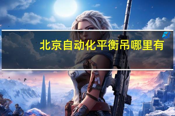 北京自动化平衡吊哪里有