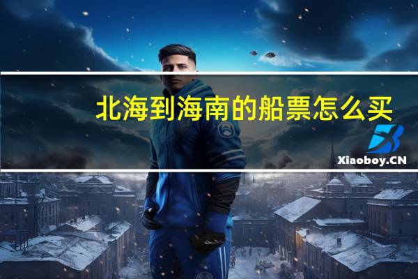 北海到海南的船票怎么买