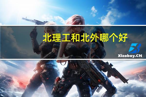 北理工和北外哪个好