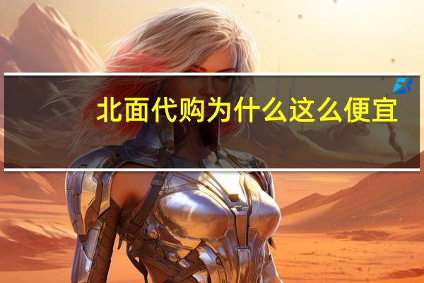 北面代购为什么这么便宜