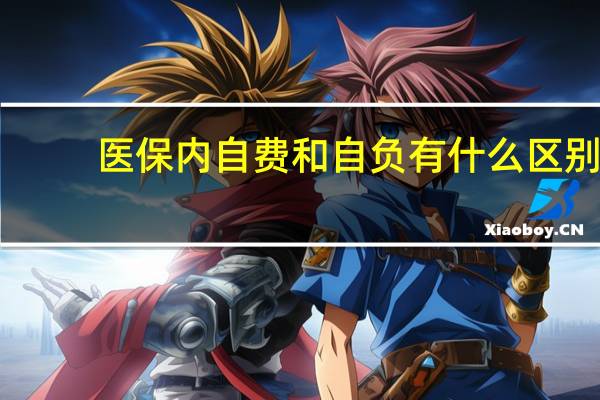 医保内自费和自负有什么区别