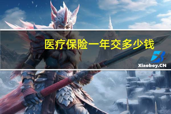 医疗保险一年交多少钱?