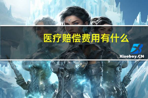 医疗赔偿费用有什么
