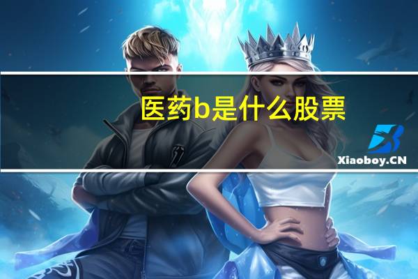医药b是什么股票