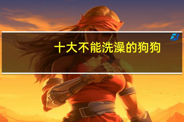 十大不能洗澡的狗狗
