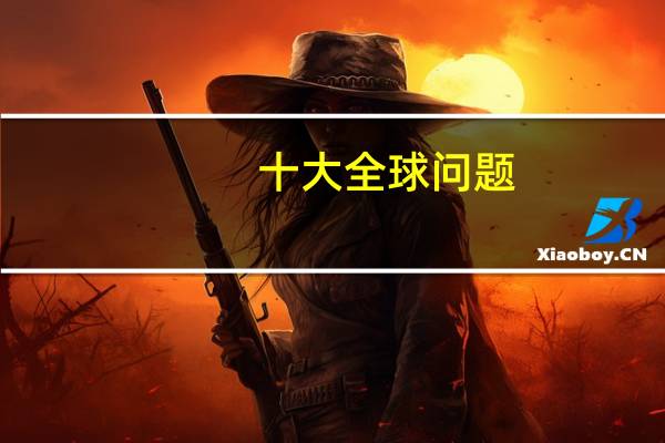 十大全球问题