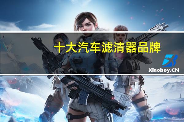 十大汽车滤清器品牌