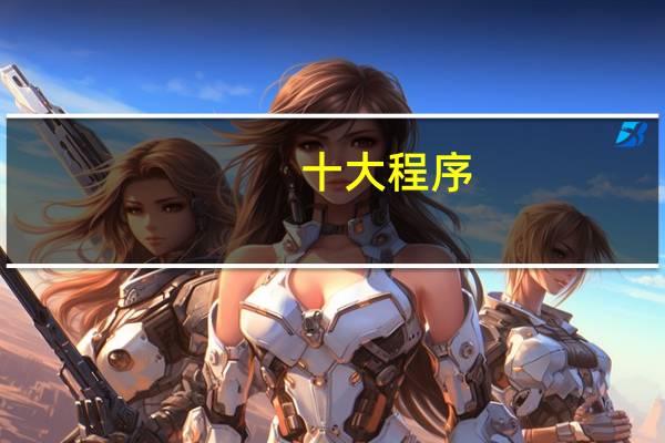 十大程序