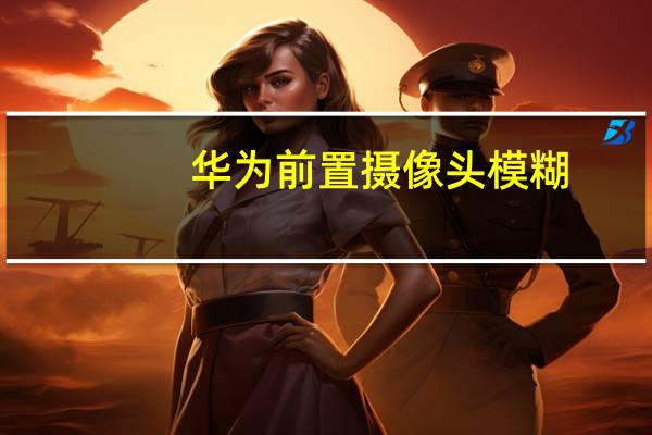 华为前置摄像头模糊