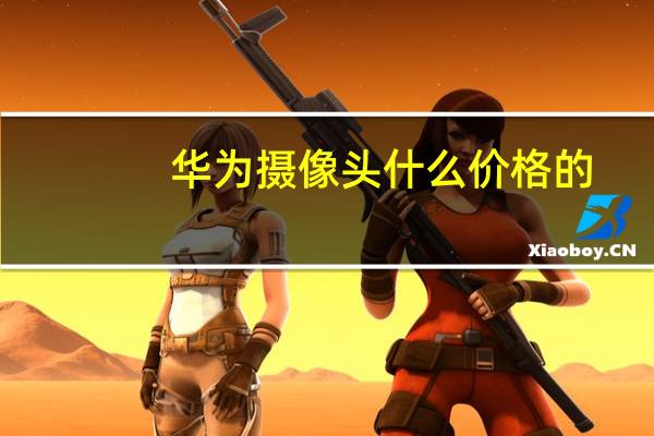 华为摄像头什么价格的