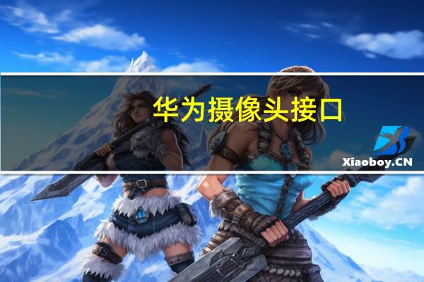 华为摄像头接口