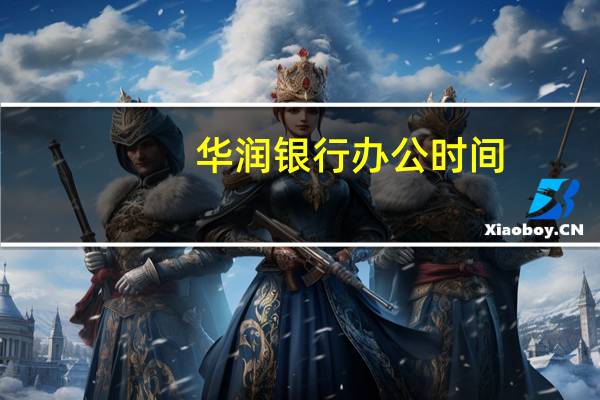 华润银行办公时间