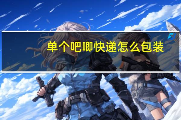 单个吧唧快递怎么包装