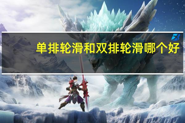 单排轮滑和双排轮滑哪个好
