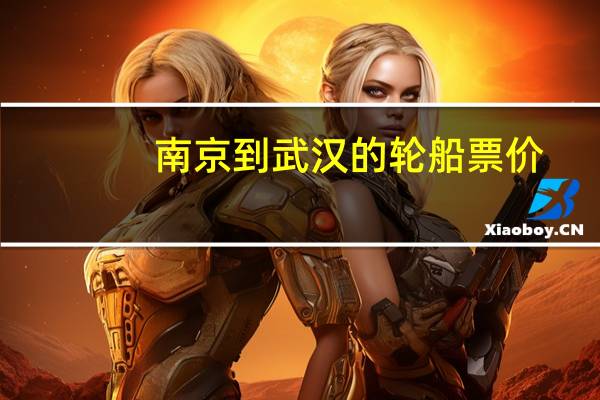 南京到武汉的轮船票价