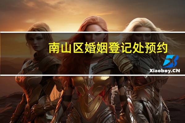 南山区婚姻登记处预约