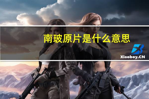 南玻原片是什么意思