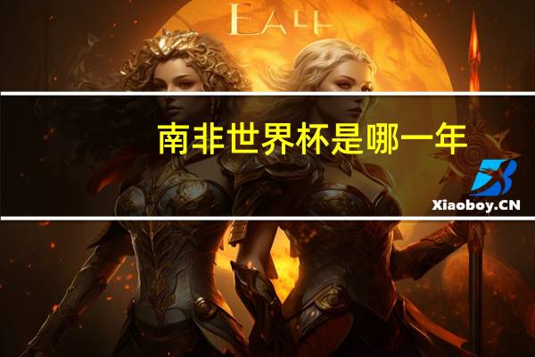 南非世界杯是哪一年