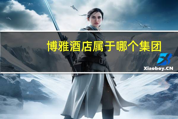 博雅酒店属于哪个集团