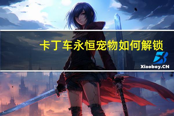 卡丁车永恒宠物如何解锁