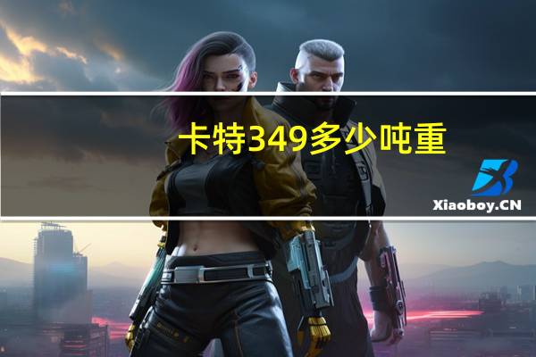 卡特349多少吨重