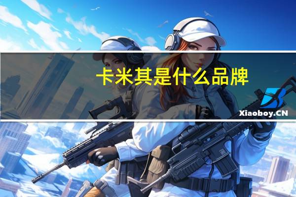 卡米其是什么品牌