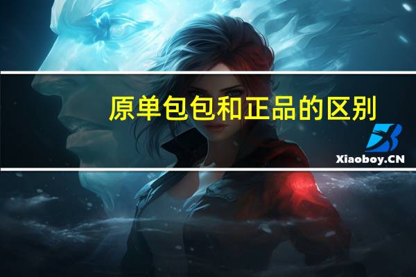 原单包包和正品的区别