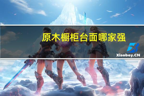 原木橱柜台面哪家强