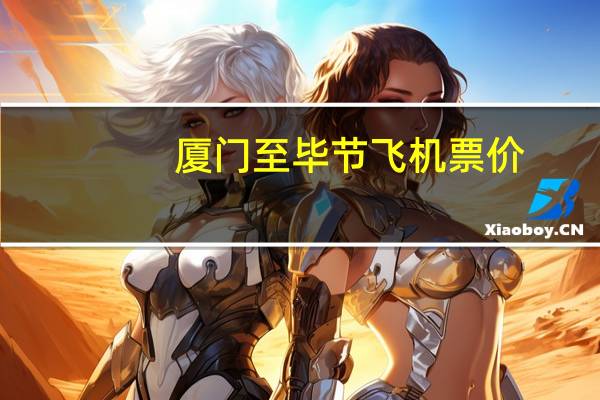 厦门至毕节飞机票价
