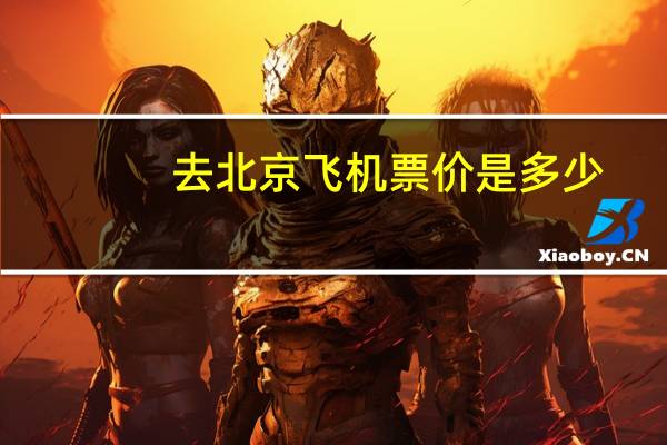 去北京飞机票价是多少