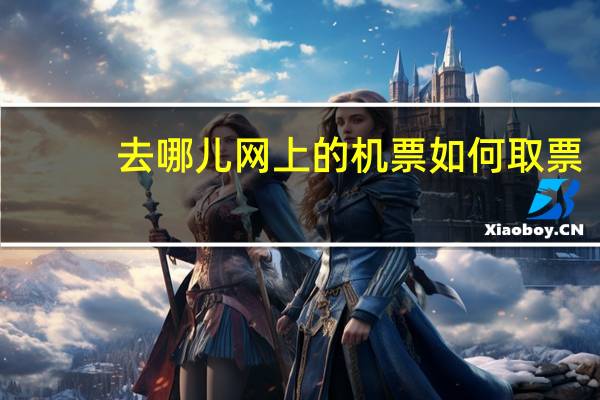 去哪儿网上的机票如何取票