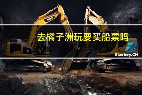 去橘子洲玩要买船票吗