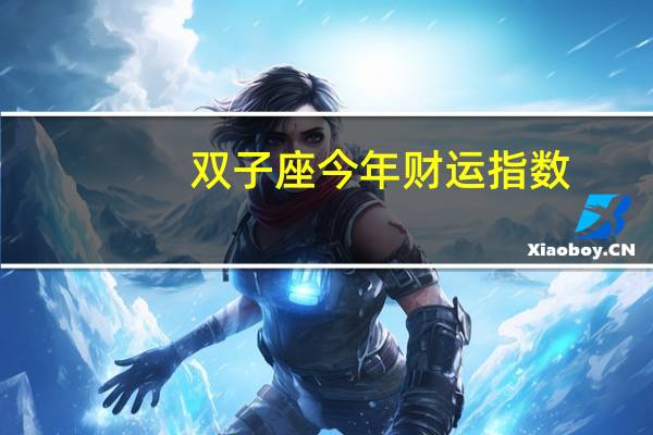 双子座今年财运指数