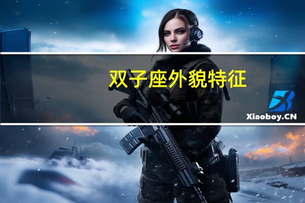 双子座外貌特征
